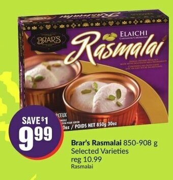 FreshCo Brar's Rasmalai 850-908 g offer