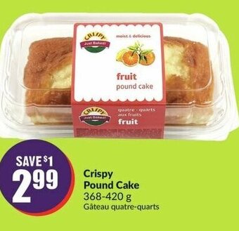 FreshCo Crispy Pound Cake 368-420g offer