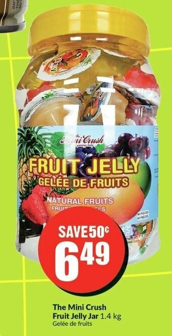 FreshCo The Mini Crush Fruit Jelly Jar 1.4 kg offer