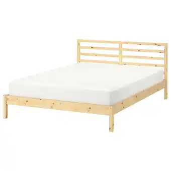 IKEA Tarva bed frame, pine/luröy, queen offer