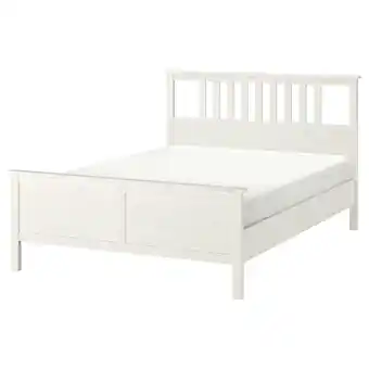 IKEA Hemnes bed frame, white stain/luröy, queen offer