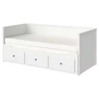 IKEA Hemnes daybed with 3 drawers/2 mattresses, white/meistervik firm, twin offer