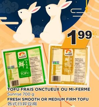 Kim Phat Sunrise fresh smooth or medium firm tofu offer