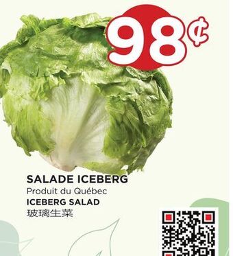 Kim Phat Iceberg salad offer