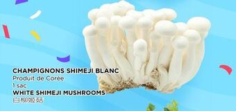 Kim Phat White shimeji mushrooms offer