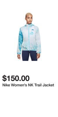 Sport Chek Nike women's nk trail jacket offer