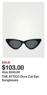Holt Renfrew The attico dora cat eye sunglasses offer