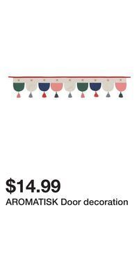 IKEA Aromatisk door decoration offer