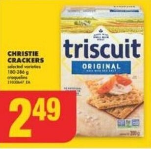 No Frills CHRISTIE CRACKERS offer