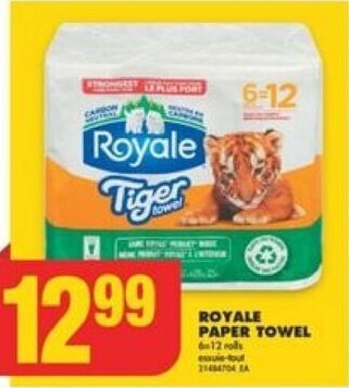 No Frills ROYALE PAPER TOWEL offer