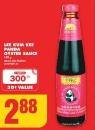 No Frills LEE KUM KEE PANDA OYSTER SAUCE offer