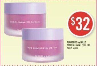 Shoppers Drug Mart FLORENCE by MILLS MIND GLOWING PEEL OFF MASK 50ml offer