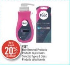 Shoppers Drug Mart VEET Hair Removal Products offer
