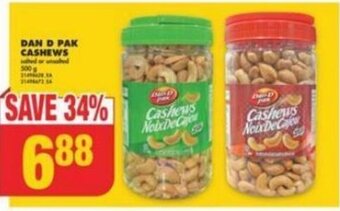 No Frills DAN D PAK CASHEWS offer