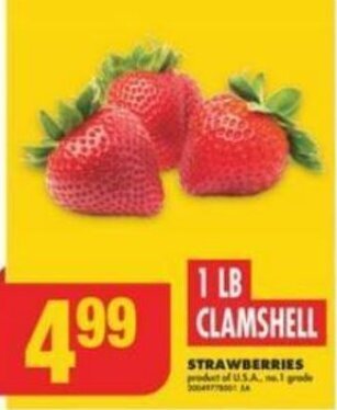 No Frills STRAWBERRIES offer