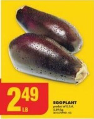 No Frills EGGPLANT offer