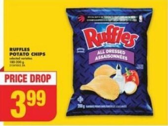 No Frills RUFFLES POTATO CHIPS offer