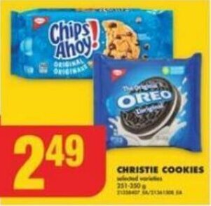 No Frills CHRISTIE COOKIES offer