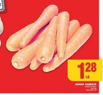 No Frills JUMBO CARROTS offer