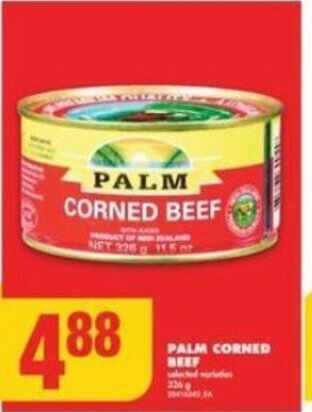 No Frills PALM CORNED BEEF offer