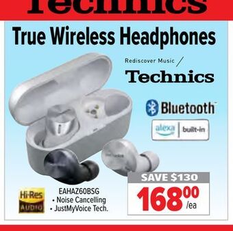 2001 Audio Video Technics true wireless headphones offer