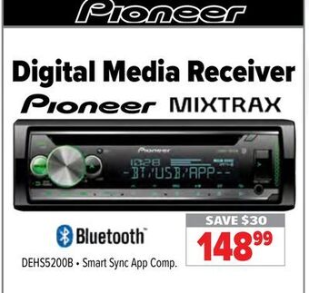 2001 Audio Video Pioneer digital media receiver offer