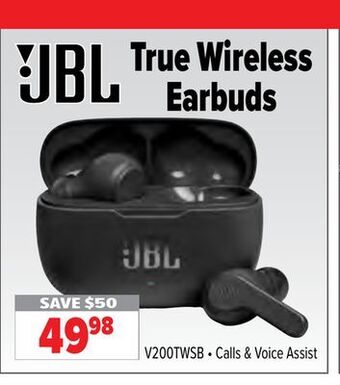 2001 Audio Video Jbl true wireless earbuds offer