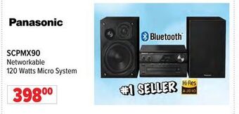 2001 Audio Video Panasonic networkable 120 watts micro system offer
