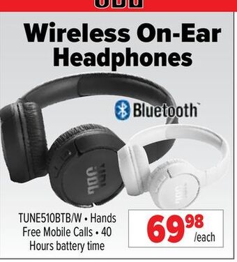 2001 Audio Video Jbl wireless on-ear headphones offer