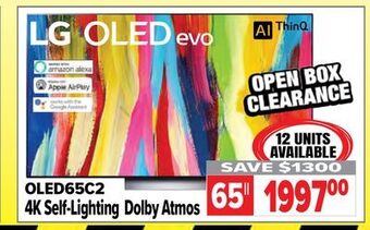 2001 Audio Video Lg 65 oled evo offer