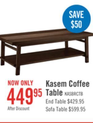 The Brick Kasem coffee table offer
