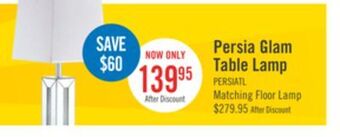 The Brick Persia table lamp offer