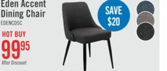 The Brick Eden dining chair - charcoal offer