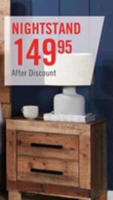 The Brick Mojave nightstand offer