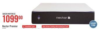 The Brick Nectar premier luxury firm queen mattress-in-a-box offer