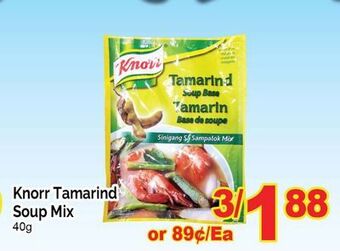 T&T Supermarket Knorr tamarind soup mix, 40g offer