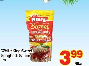 T&T Supermarket White king sweet spaghetti sauce, 1kg offer