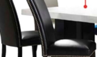 The Brick Cami 7-piece counter-height dining set - black offer