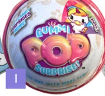 Party City Gummi pop surprise unicorn, 20-g offer