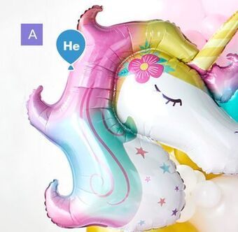 Party City Enchanted unicorn large balloon offer