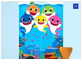 Party City Baby shark scene setter offer