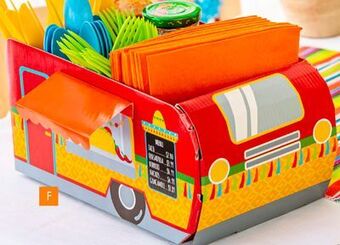 Party City Taco truck holder offer
