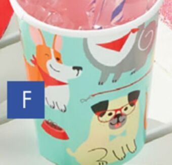 Party City Dog party cups offer