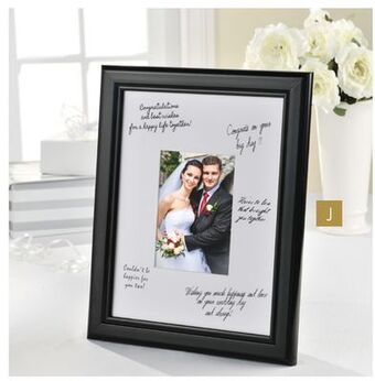 Party City Wedding autograph photo frame offer
