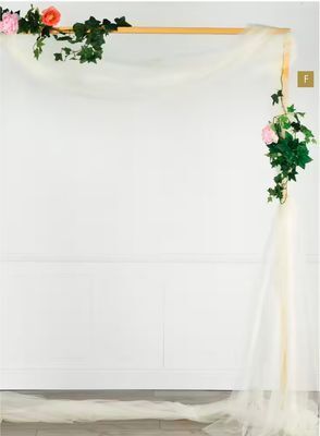Party City Decorative wedding arch, gold offer