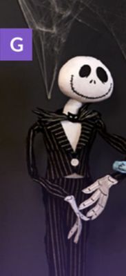 Party City Disney the nightmare before christmas jack skellington giant standing character, black/white, 36-in, indoor/outdoor decoratio offer