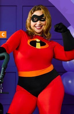Party City Adult mrs. incredible costume, plus size 26-28 offer