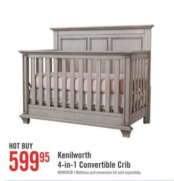 The Brick Kenilworth 4-in-1 convertible crib offer