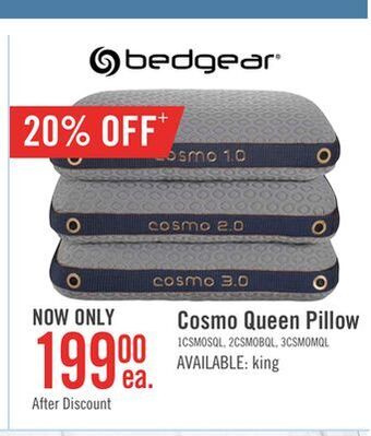 The Brick Bedgear cosmo 1.0 pillow - stomach sleeper offer