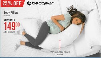 The Brick Bedgear body pillow offer